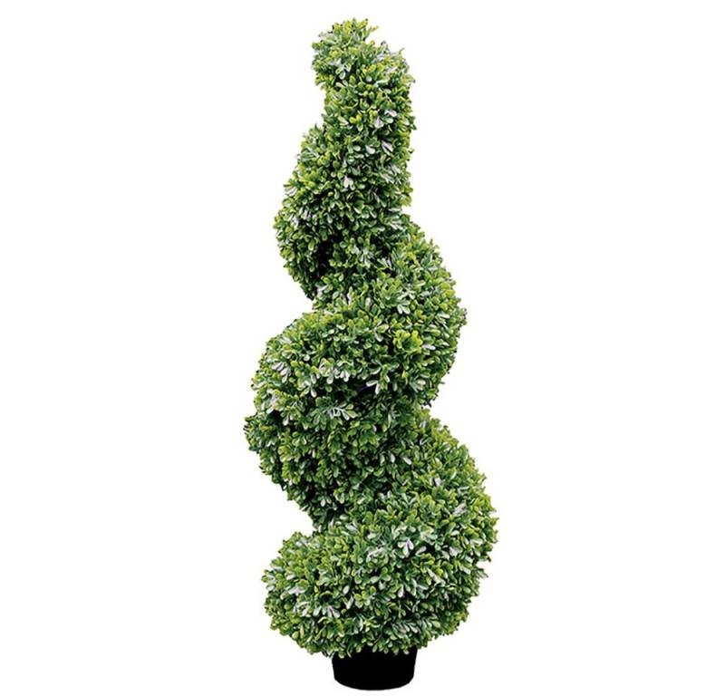 Kunstpflanze FINK Buchsbaum Twist - grün - H. 90cm x B. 30cm x D. 30cm, Fink von Fink
