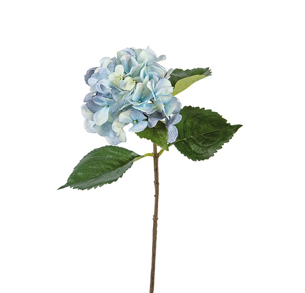 Kunstpflanze FINK Kunstblume Hortensie - blau - H. 71cm, Fink von Fink