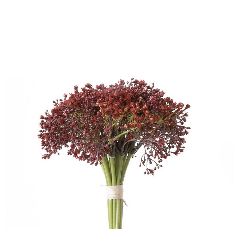 Kunstpflanze FINK Schleierkraut Bouquet - burgund - H. 30cm, Fink von Fink