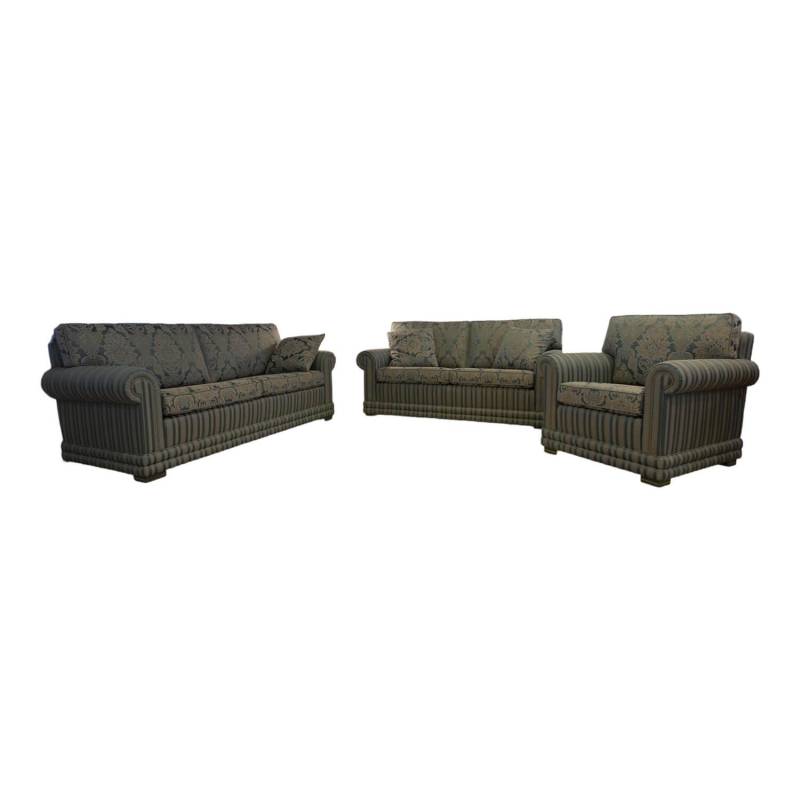 Sofagarnitur Modell Nora Sofa 2 Sitzig unda 2,5 Sitzig und Sessel Nora Stoff Bez... von Finkeldei