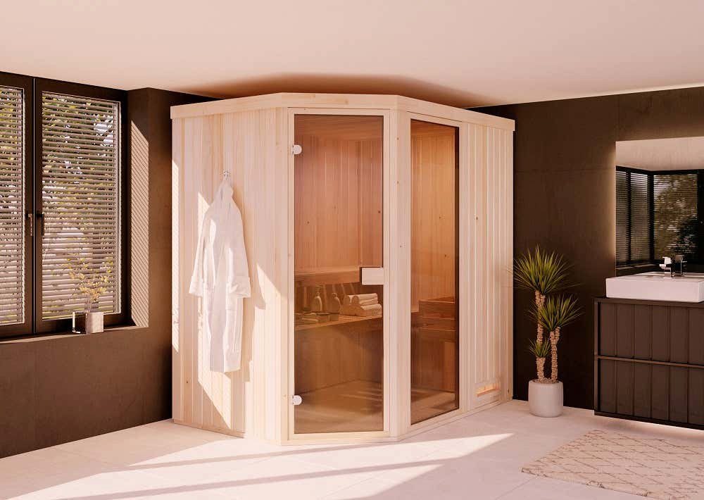 FinnTherm Sauna Innensauna Pearl, Natur von FinnTherm