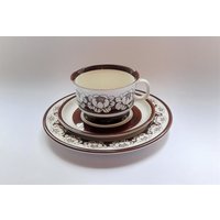 Arabia Finland Katrilli Teetasse Set Mit Beilagenteller Design Esteri Tomula & Ulla Procopé Rar von FinnishDesignFinds