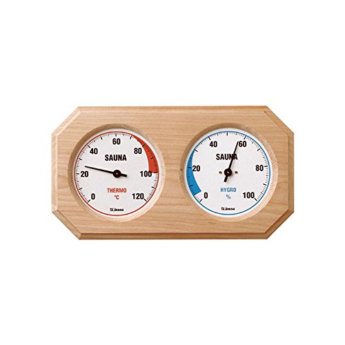 Holz-Sauna-Hygrothermometer von Finnsa