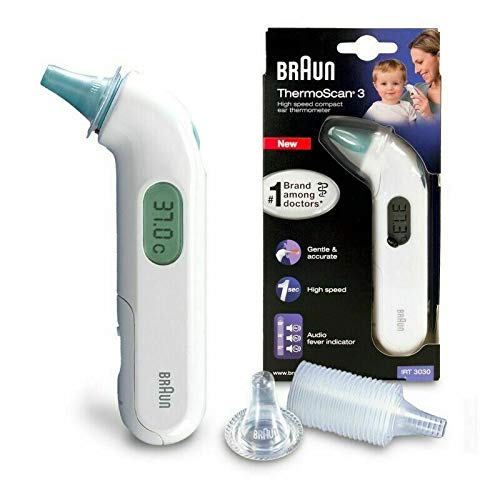 Braun ThermoScan 3 Infrarot Ohrthermometer IRT3030 von Finoo