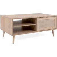 Finori Bali 55A Couchtisch Braun/Kunststoffgriffe/Holzwerkstoff von Finori