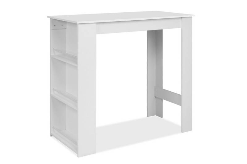 Finori Bartisch in Weiß, Holzwerkstoff - 120x107x60cm (BxHxT) von Finori