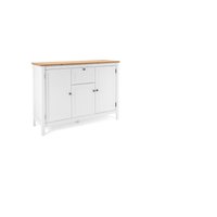 Finori Bergen 57 Sideboard Weiß/Antik-Optik/Holzwerkstoff von Finori