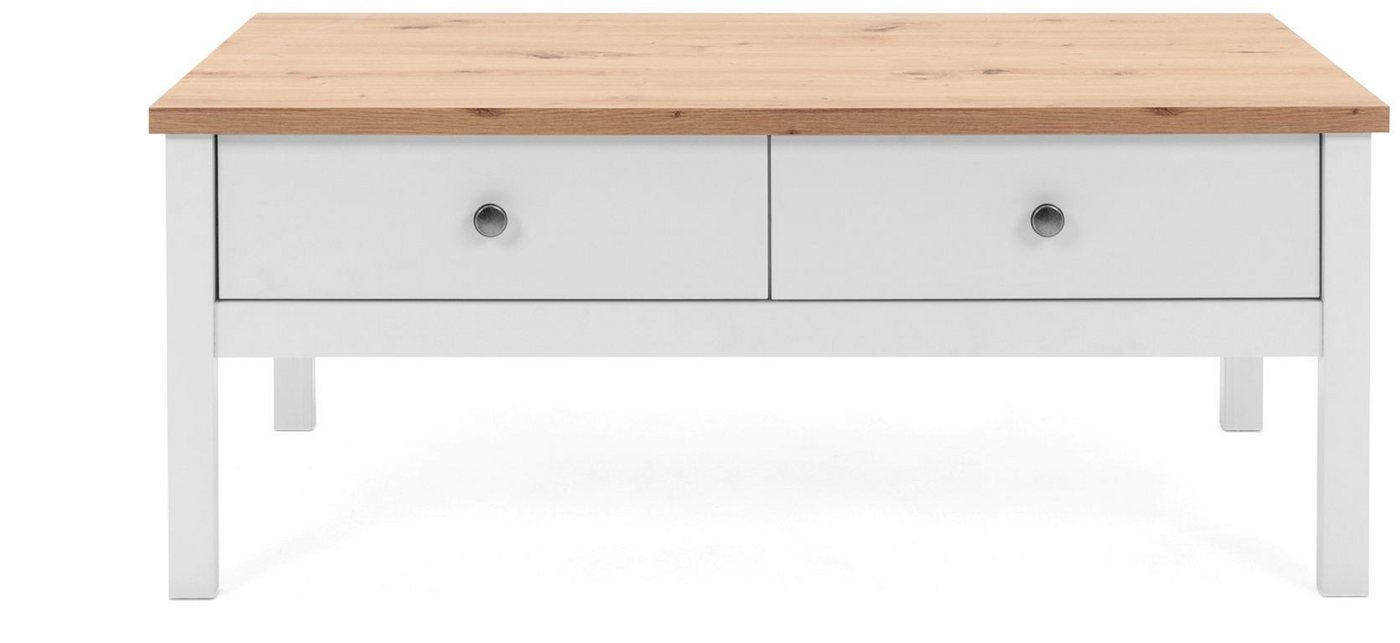 Finori Couchtisch, Weiß / Artisan Oak B x H x T ca. 100 x 40 x 55 cm Finori Couchtisch, Weiß / Artisan Oak B x H x T ca. 100 x 40 x 55 cm von Finori