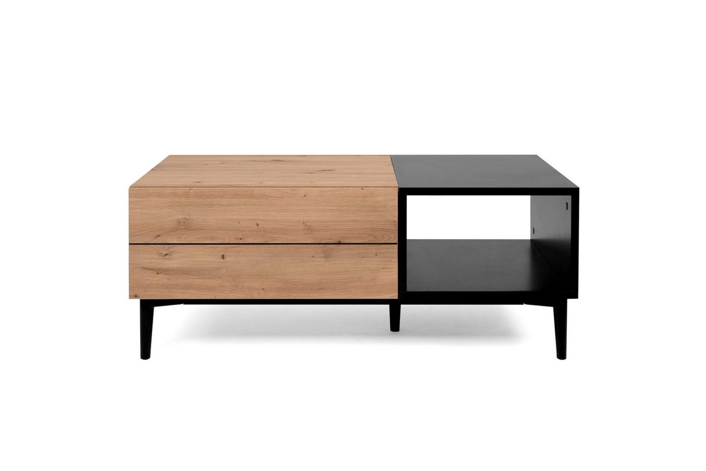 Finori Couchtisch Couchtisch Emma", Artisan Oak / Schwarz" von Finori