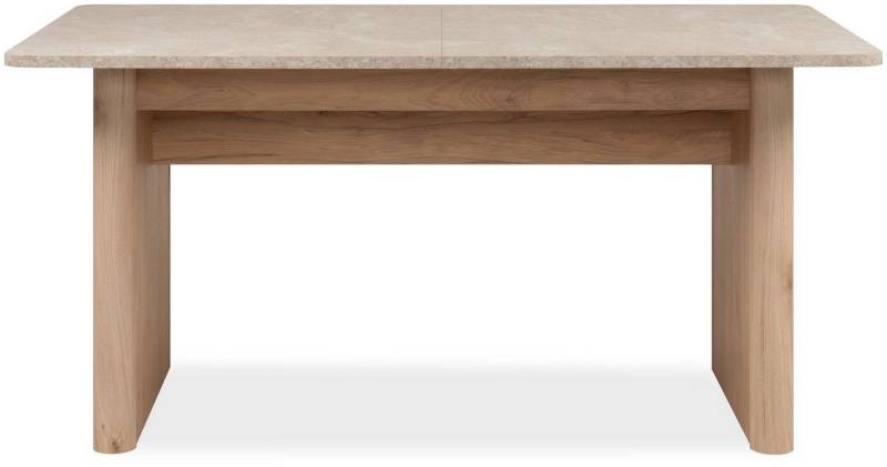 Finori Esstisch, Dekor Sandstein / Jackson Hickory B x H x T ca. 160-200 x 75 x 90 cm von Finori