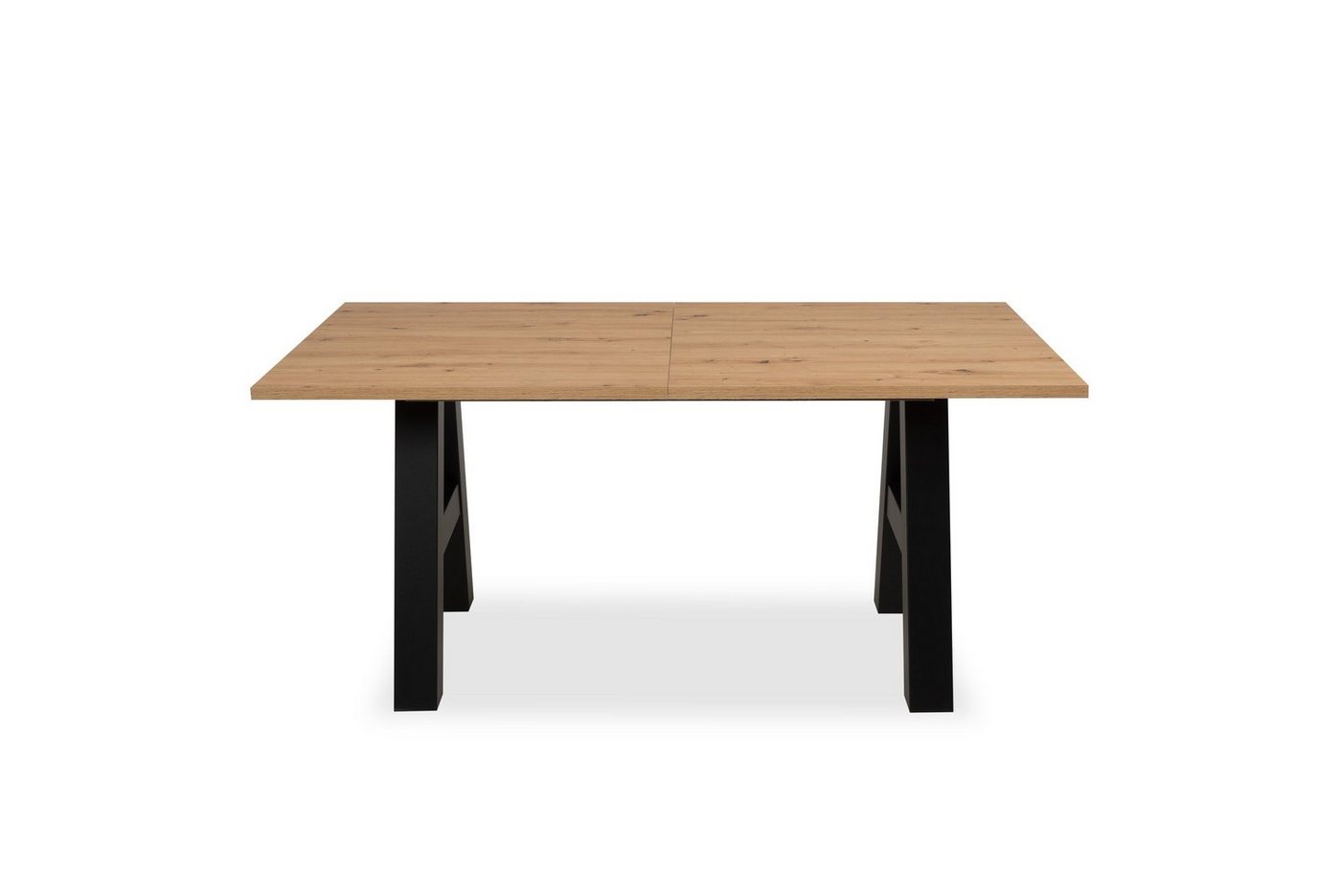 Finori Esstisch Ausziehtisch Miko", Schwarz / Artisan Oak" von Finori