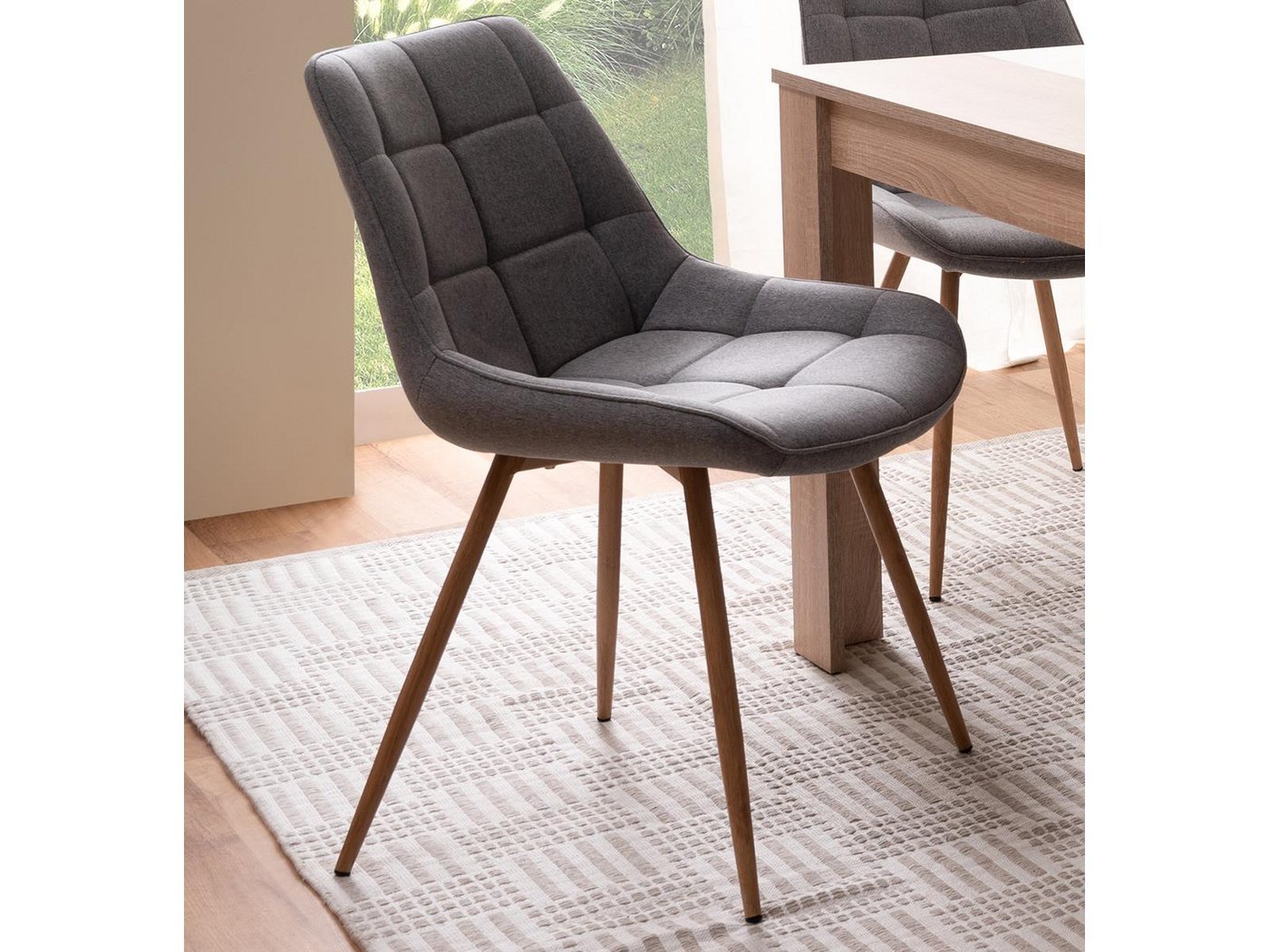 Finori Esszimmerstuhl 50 x 83 x 60 cm (B/H/T) (4-er Set) von Finori