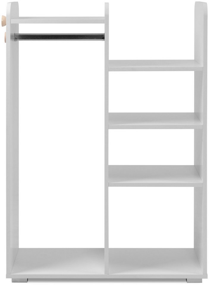 Finori Garderobe, weiß B x H x T ca. 80 x 110 x 40 cm Finori Garderobe, weiß B x H x T ca. 80 x 110 x 40 cm von Finori