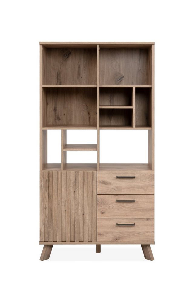 Finori Highboard Highboard Bent" Schwedeneiche" von Finori