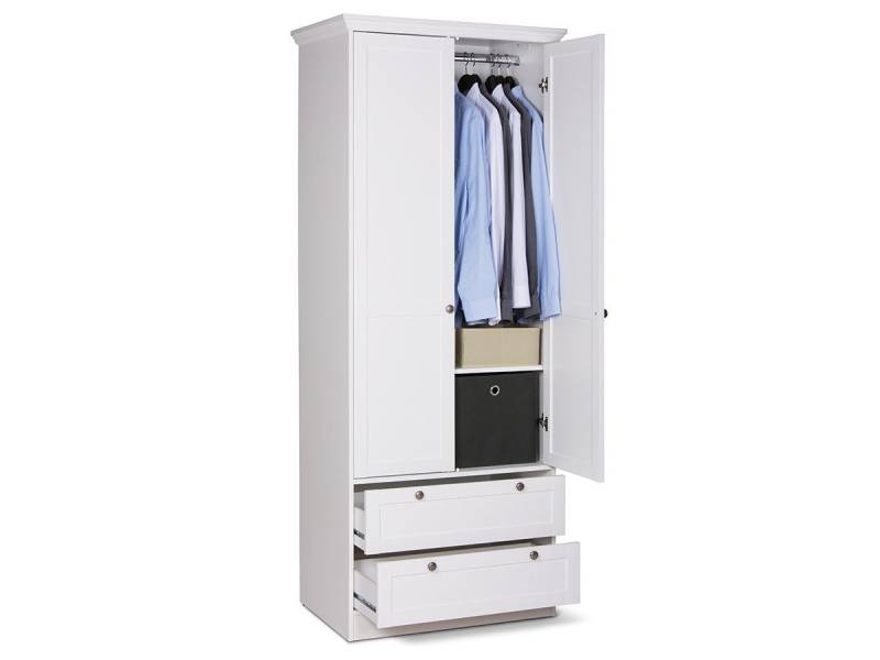 Finori Kleiderschrank 80 x 200 x 51 cm (B/H/T) von Finori