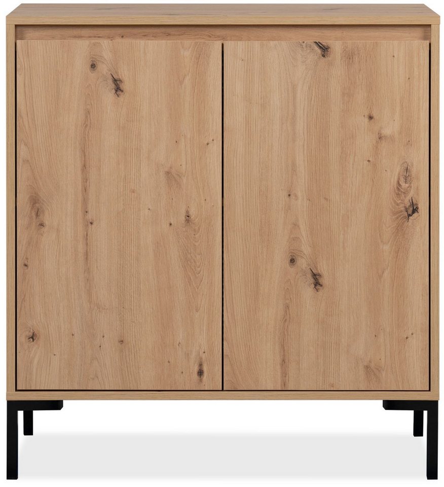 Finori Kommode, Dekor Artisan Oak B x H x T ca. 81 x 87 x 40 cm von Finori