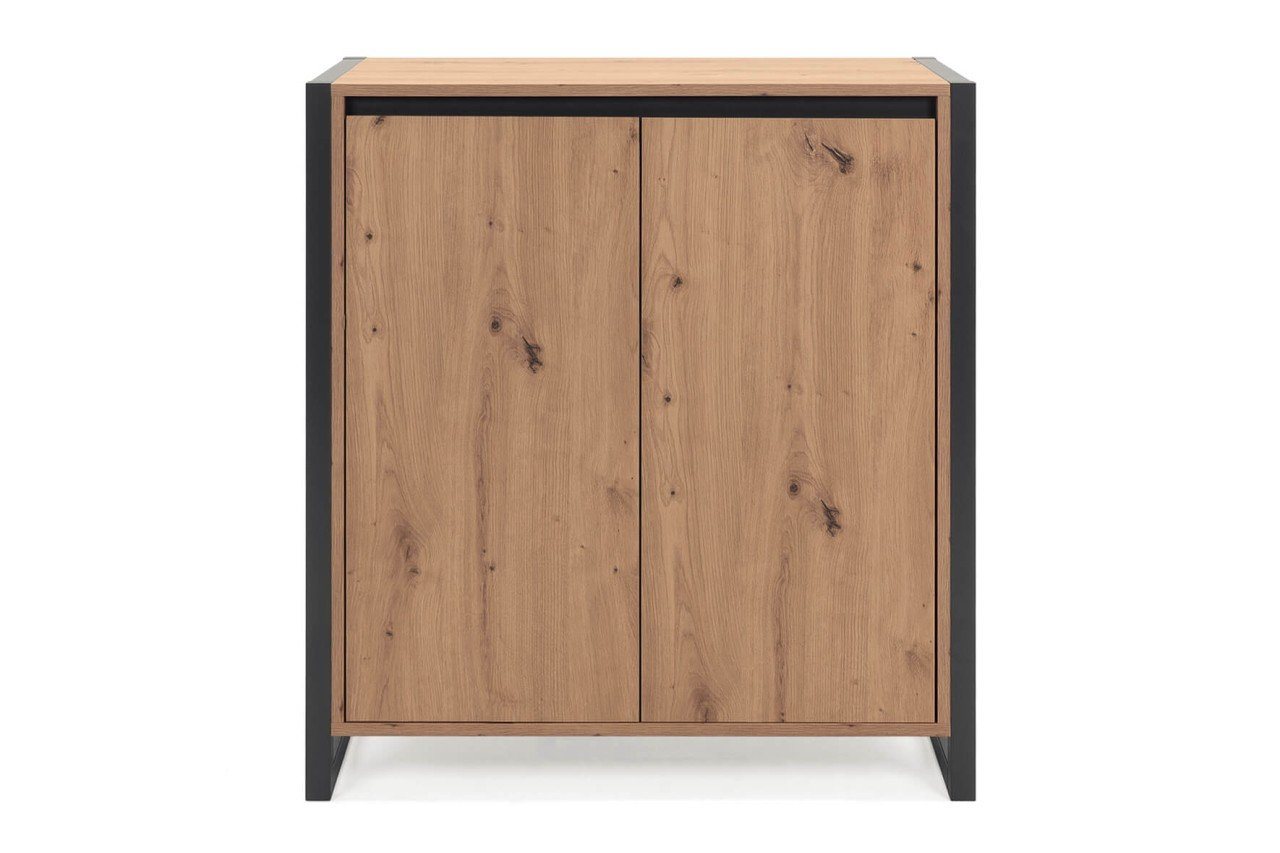 Finori Kommode Denver 80 cm Dekor Artisan Oak/anthrazit Beistellkommode Finori Kommode Denver 80 cm Dekor Artisan Oak/anthrazit Beistellkommode von Finori