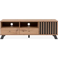 Finori Medan 56A TV-Board Holzwerkstoff/Artisan Oak/Anthrazit von Finori