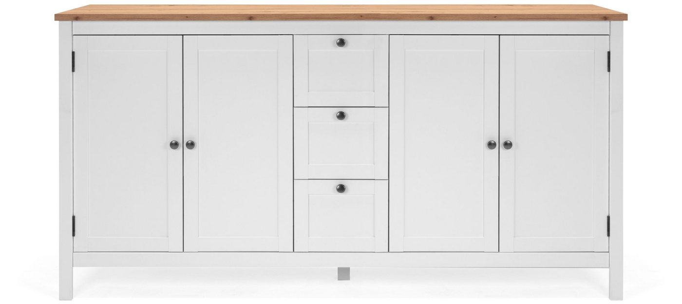 Finori Sideboard, Weiß / Artisan Oak B x H x T ca. 180 x 90 x 40 cm Finori Sideboard, Weiß / Artisan Oak B x H x T ca. 180 x 90 x 40 cm von Finori