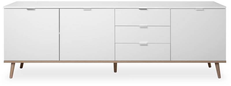 Finori Sideboard, Weiß / Sonoma Eiche B x H x T ca. 200 x 68 x 40 cm Finori Sideboard, Weiß / Sonoma Eiche B x H x T ca. 200 x 68 x 40 cm von Finori