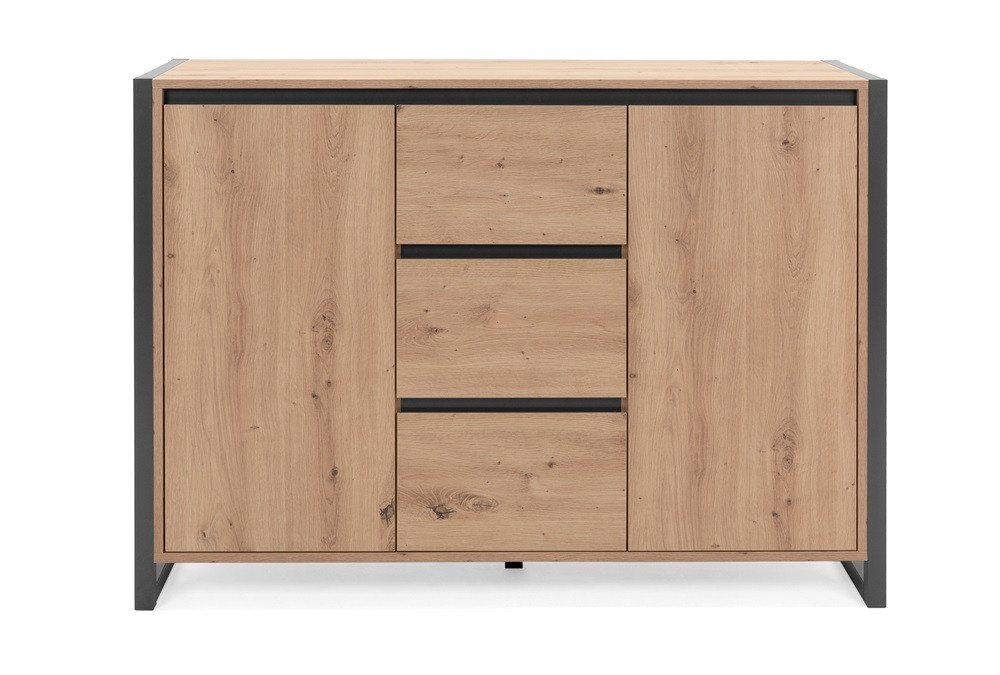 Finori Sideboard Kommode Sideboard Denver 2, Artisan Oak / anthrazit, Industrial Look Finori Sideboard Kommode Sideboard Denver 2, Artisan Oak / anthrazit, Industrial Look von Finori