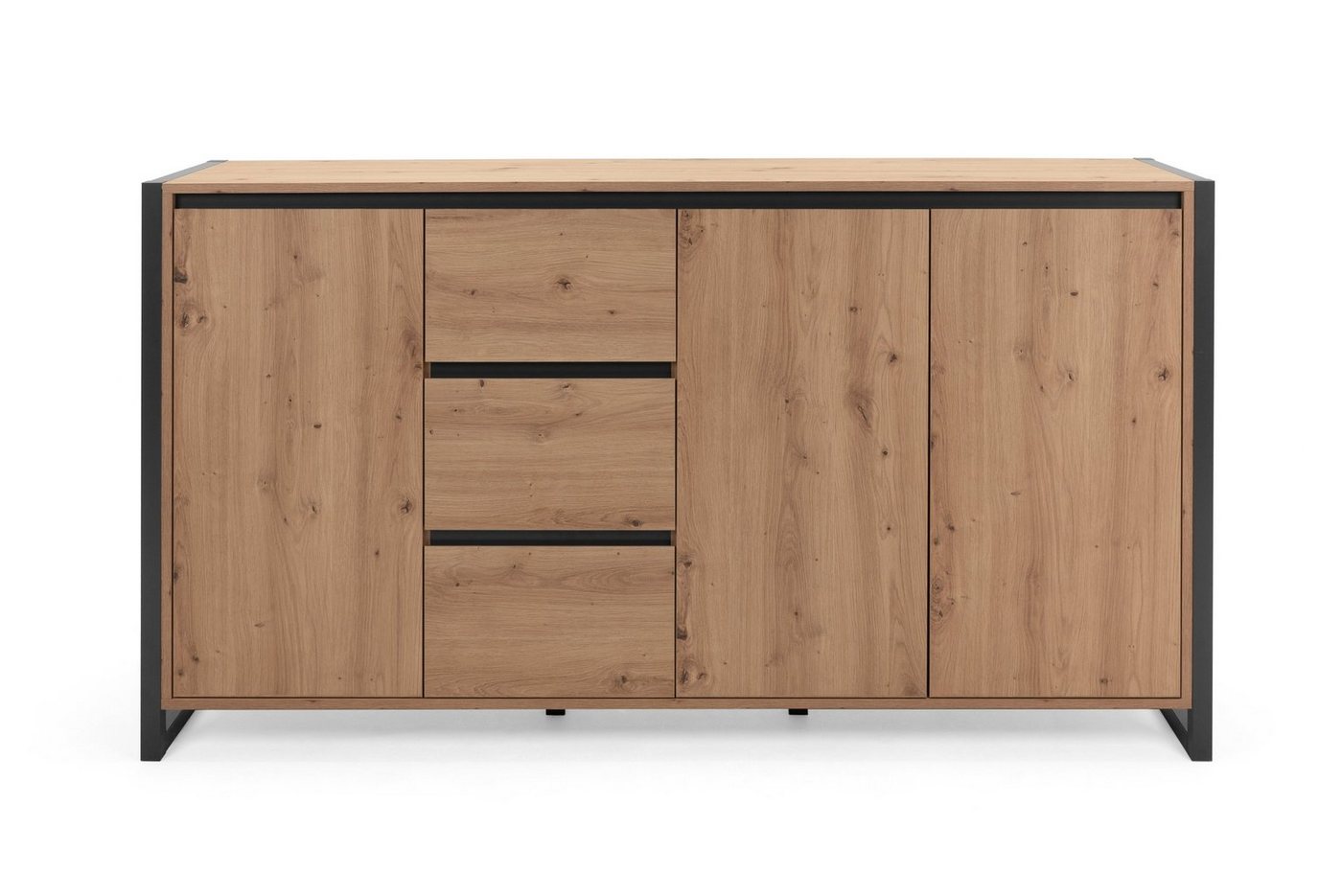 Finori Sideboard Sideboard "Farina", Artisan Oak / Anthrazit von Finori