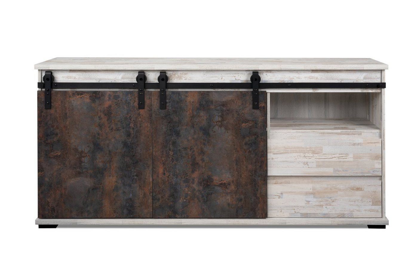 Finori Sideboard Sideboard "Hannah", Aratinga-Kiefer / Na Pali von Finori