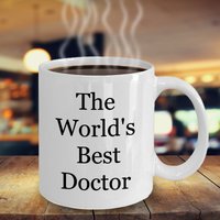 Arztbecher, Arzt Kaffeetasse, Geschenkidee Arzt, Kollege, Ruhestandsgeschenk, Geheimer Weihnachtsmann von FionaKingstonDesigns