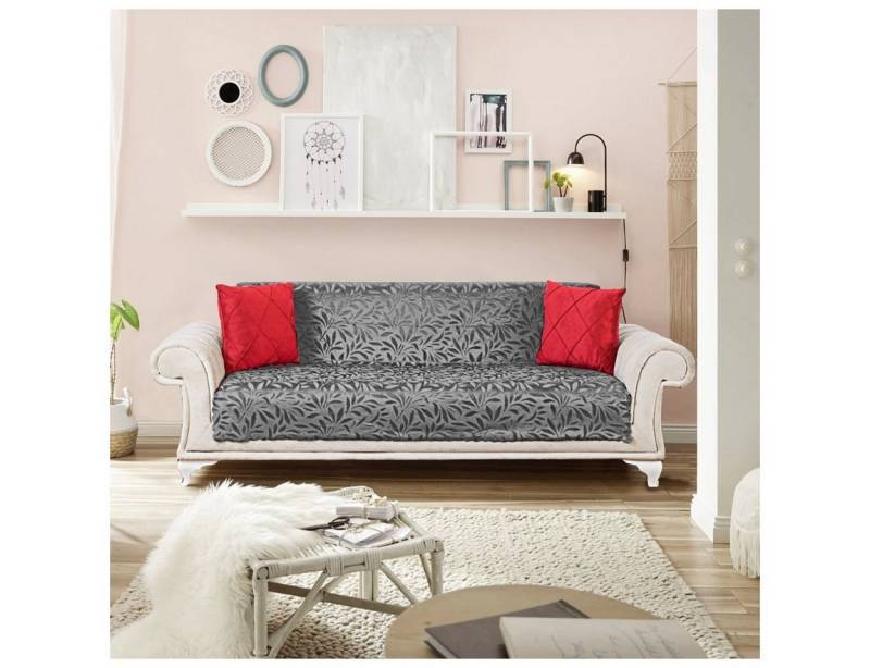 Fiora Sofaschoner Tagesdecke Couch überwurf Sofa Sessel Möbel schutz, Überwurf mit Antirutsch noppen Fiora Sofaschoner Tagesdecke Couch überwurf Sofa Sessel Möbel schutz, Überwurf mit Antirutsch noppen von Fiora