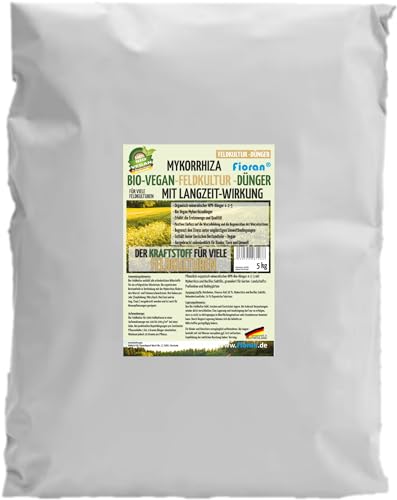 Fioran® Bio Feldkulturdünger 5 Kg mit Mykorrhiza und Bacillus Subtilis (NPK 4-2-5) von Fioran