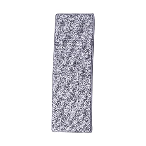 Fiorky 2/4/6 Stück Mikrofaser-Pads, großer Flacher Mopp, 360-Grad-Drehgelenk, Fliesenbodenwischer, Edelstahlrohr, Hartholz-Bodenwischer mit ausziehbarem Griff für Fliesen-/Marmor-/Laminat von Fiorky