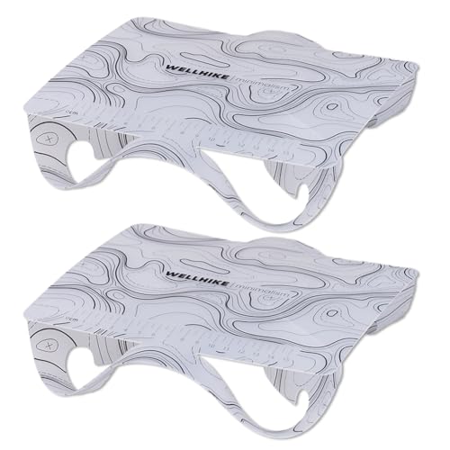 Fiorky 2PCS Tragbarer Klapptisch for Innenpicknick -Essbrett Camping -Tisch -Tische Faltbare Mini -Hacking -Boards zum Kochen, Strand, Angeln, Garten, BBQ von Fiorky