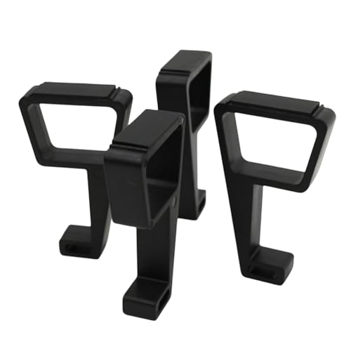Fiorky 4-teilige kühlende horizontale Versionshalterung, stoßfeste Kühlbeine, Kühlfußhalterung, flach montiertes Zubehör für die Plstation4 Slim Pro-Konsole von Fiorky