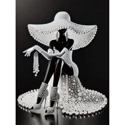 Fiorky 5d Diamond Malerei Kits for Erwachsene DIY Drill Diamond Art Kits Kunsthandwerk for Anfänger teilweise spezielle geformte Drill Diamond Malerei Elegante Dame Dekoration for Geschenk Fiorky 5d Diamond Malerei Kits for Erwachsene DIY Drill Diamond Art Kits Kunsthandwerk for Anfänger teilweise spezielle geformte Drill Diamond Malerei Elegante Dame Dekoration for Geschenk von Fiorky