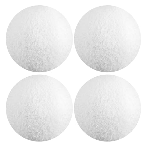 Fiorky Absorbant Pool und Whirlpool -Schaumkugeln,4pack -Skum eliminieren Kugelöl absorbierende Schwamm wiederverwendbarer schwimmender Kugel waschbarer Oberfläche Ölabsorber Multifunktional von Fiorky
