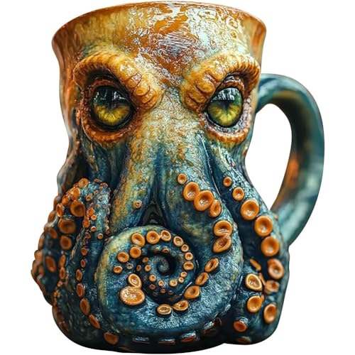 Fiorky Cthulhu inspirierte Piraten -Jug -Kaffeetassen Party Dekoration (a) von Fiorky