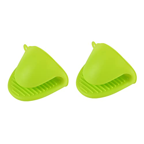 Fiorky Isolierte Backhandschuhe aus Silikon, multifunktional, for Ofen, Pfanne, Handklemmen, heiße Kochpfannen, Fäustlinge, Backzubehör, 2 Stück von Fiorky