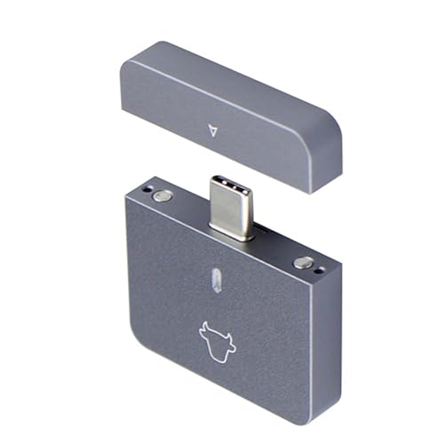 Fiorky M.2 NVMe 2230 Festplattenbox, USB3.2 Gen2 Festplattenbox, Plug-and-Play-Gehäuse for Mobile Solid-State-Festplatten, Aluminiumlegierung, M-Schlüssel for M2 2230 SSD Fiorky M.2 NVMe 2230 Festplattenbox, USB3.2 Gen2 Festplattenbox, Plug-and-Play-Gehäuse for Mobile Solid-State-Festplatten, Aluminiumlegierung, M-Schlüssel for M2 2230 SSD von Fiorky