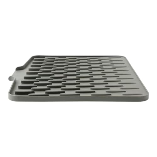 Keine Verschüttung Silikon Worktop Saver Dishtrocknungsmatte for Küchenspüle (32 x 40 cm) von Fiorky