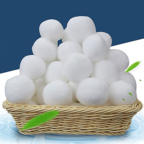 Fiqops Filter Balls Filterbälle 700g Filtermaterial ersetzen 25 kg Filtersand für Pool Sandfilter Sandfilteranlagen von Fiqops