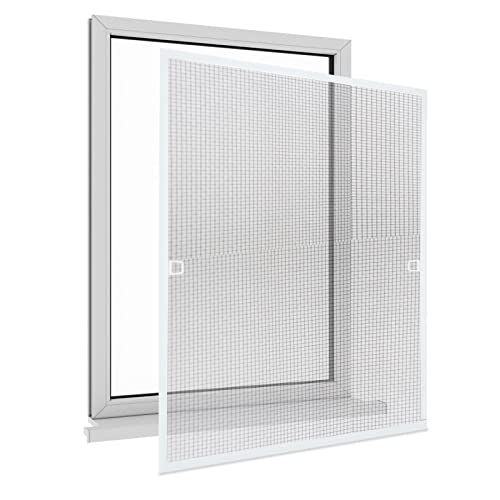 Fiqops Insektenschutz Fliegengitter Fenster 100x120cm Fliegengitter mit Alu-Rahmen Fliegenschutz Insektenschutzrahmen Spannrahmen mückengitter gitter ohne Bohren Fiqops Insektenschutz Fliegengitter Fenster 100x120cm Fliegengitter mit Alu-Rahmen Fliegenschutz Insektenschutzrahmen Spannrahmen mückengitter gitter ohne Bohren von Fiqops