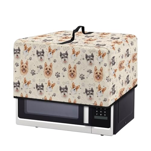 Fiqyvagox Schnauzer Corgi Paw Bone Beige Mikrowellen-Abdeckung Staub Universal Maschinenschutz Atmungsaktiv Hitzebeständig Dekorative Küchengeräte Abdeckung 53,1 x 39,9 x 31,5 cm L Fiqyvagox Schnauzer Corgi Paw Bone Beige Mikrowellen-Abdeckung Staub Universal Maschinenschutz Atmungsaktiv Hitzebeständig Dekorative Küchengeräte Abdeckung 53,1 x 39,9 x 31,5 cm L von Fiqyvagox