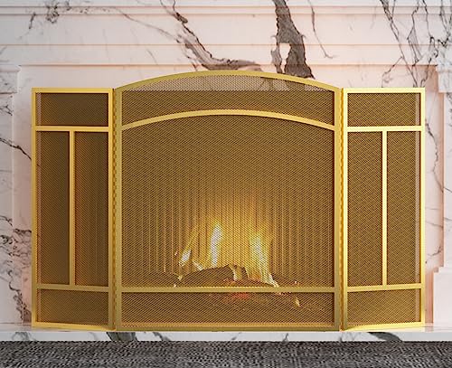Fire Beauty Kamingitter 3 Panel (Golden Dusting) von Fire Beauty