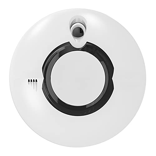 FireAngel ST-630 Rauchmelder für Zuhause, Thermoptek, 10-Jahres-Batterie, Drahtlosnetzwerk, Feuermelder, Rauchwarnmelder, Q-Label, Weiß, 1 Packung von Fire Angel