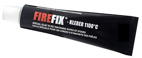 FIREFIX 2045 Tube hitzebeständiger Spezialleim für Ofendichtschnüre, Inhalt: 17 ml von FIREFIX