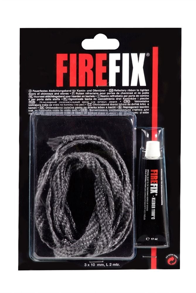 FireFix Abdichtungsflachband 3 x 10 mm, 2 m, inklusive Kleber von FireFix