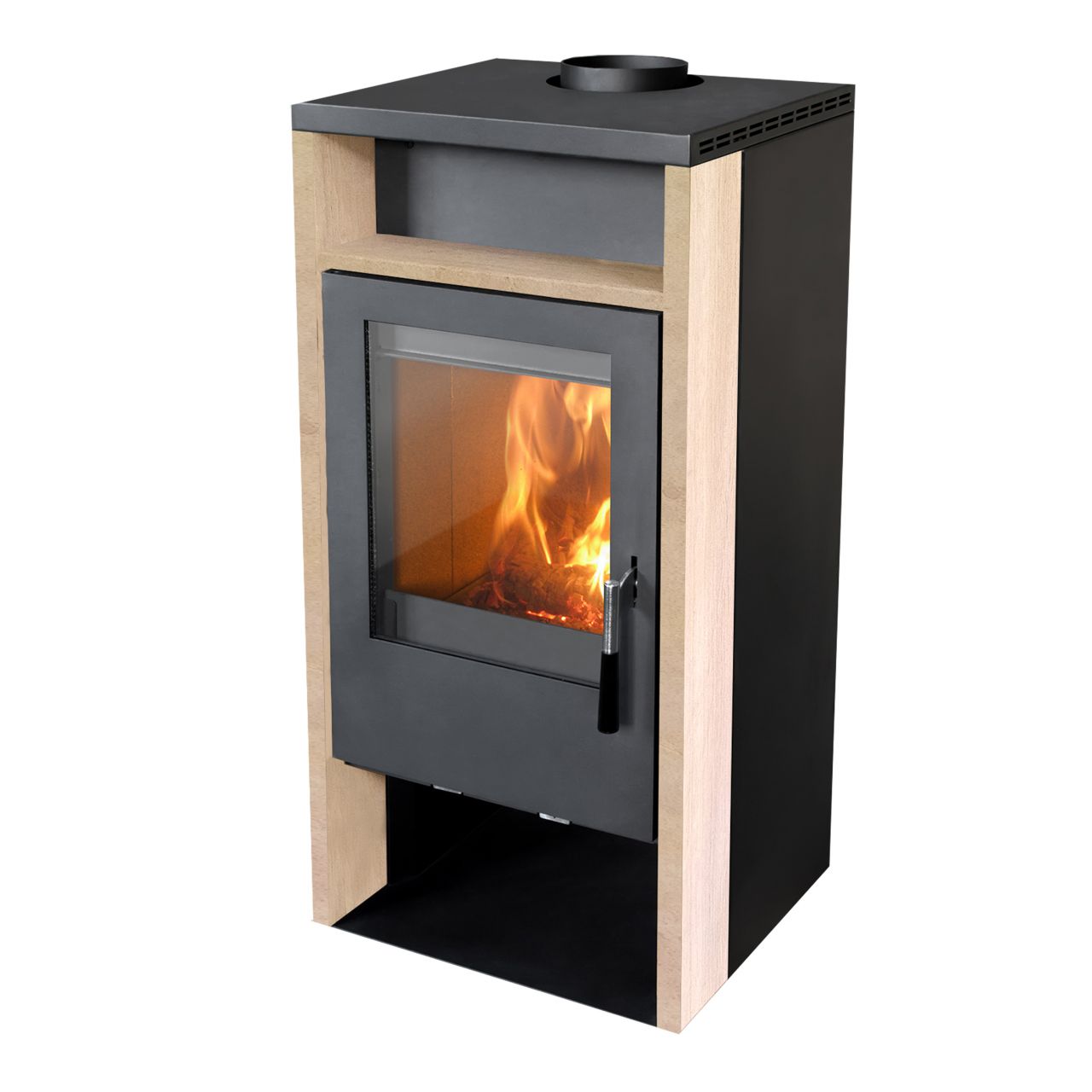 FireFix Kaminofen Rhea schwarz, 6 kW von FireFix