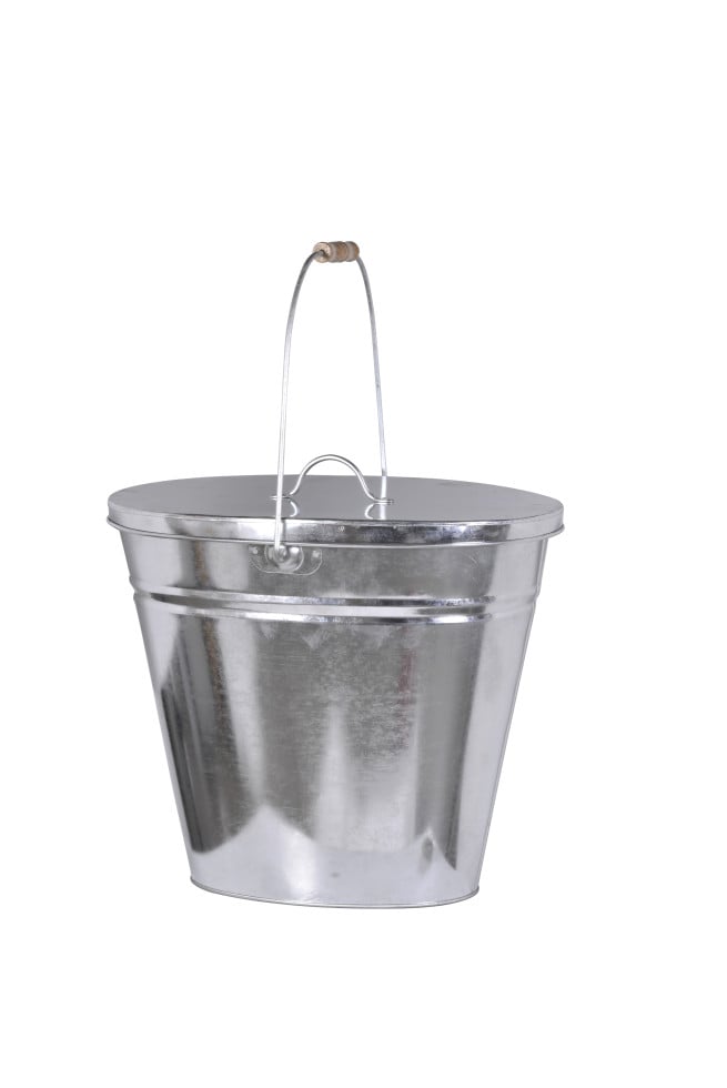 Firefix Ascheeimer oval, mit Deckel Höhe: 36 cm, 22 Liter Firefix Ascheeimer oval, mit Deckel Höhe: 36 cm, 22 Liter von FireFix