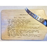 Rezept Holz Schneidebrett - Personalisiert Rezept Holz Schneidebrett - Personalisiert von FireInkDesigns