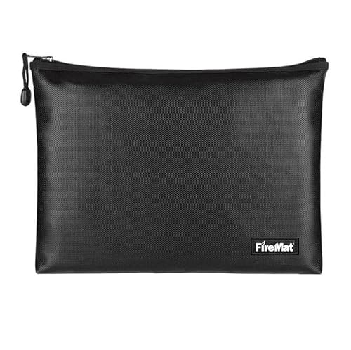 Feuerfeste & Wasserfeste Dokumententasche 34x25cm mit Reißverschluss – Schutz für Dokumente, Bargeld, USB-Sticks, Ledger Wallets, Pässe & mehr. Feuerfeste & Wasserfeste Dokumententasche 34x25cm mit Reißverschluss – Schutz für Dokumente, Bargeld, USB-Sticks, Ledger Wallets, Pässe & mehr. von FireMat